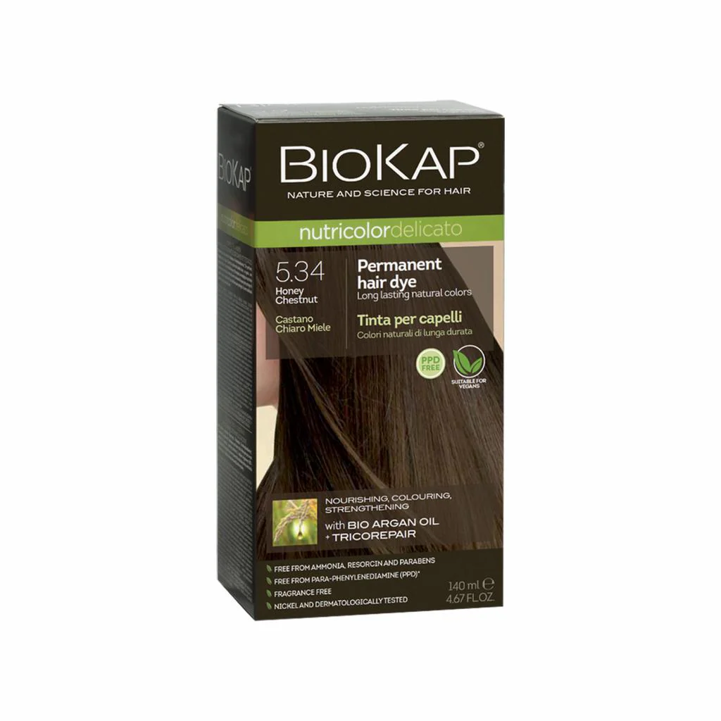 5.34 Honey Chestnut Permanent Hair Dye 140ml