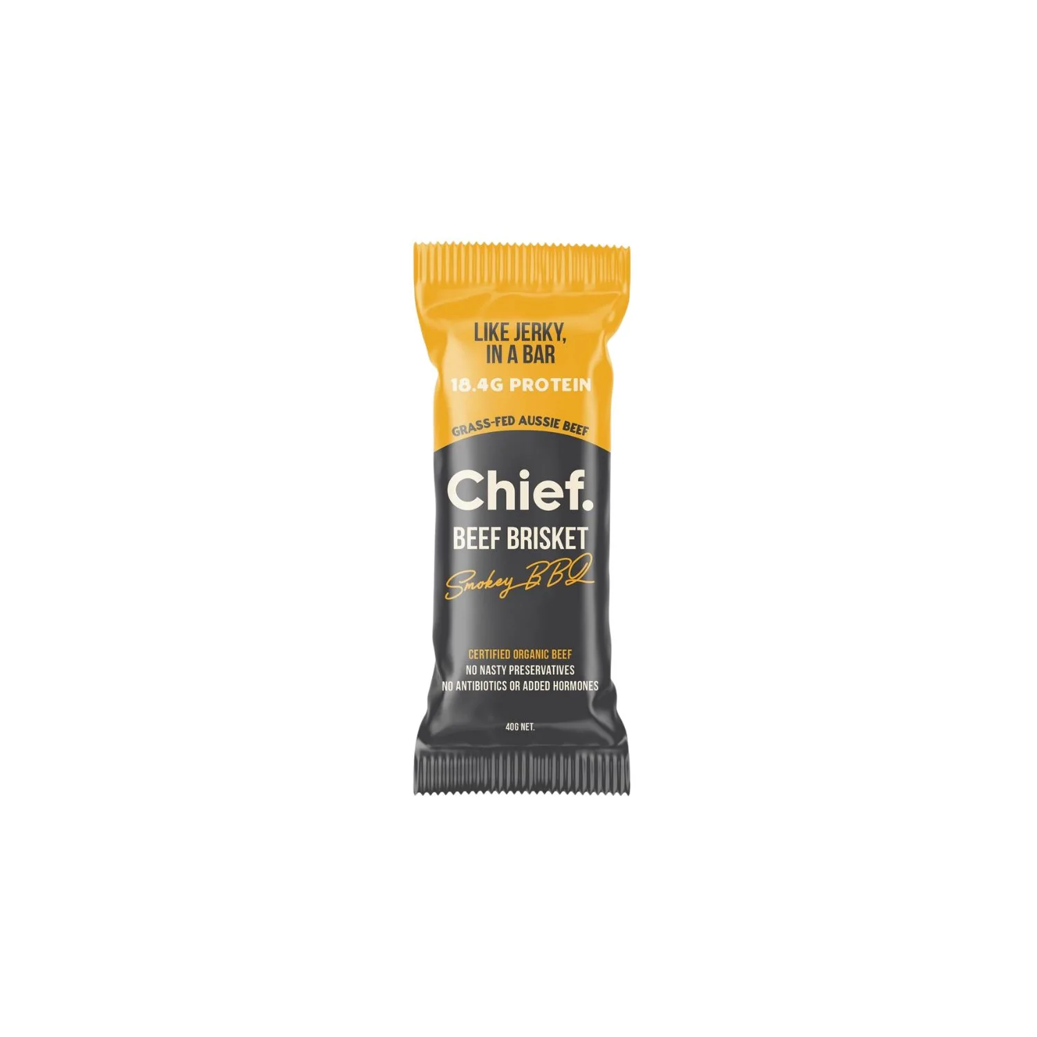 Beef Brisket Bar Smokey BBQ 40g