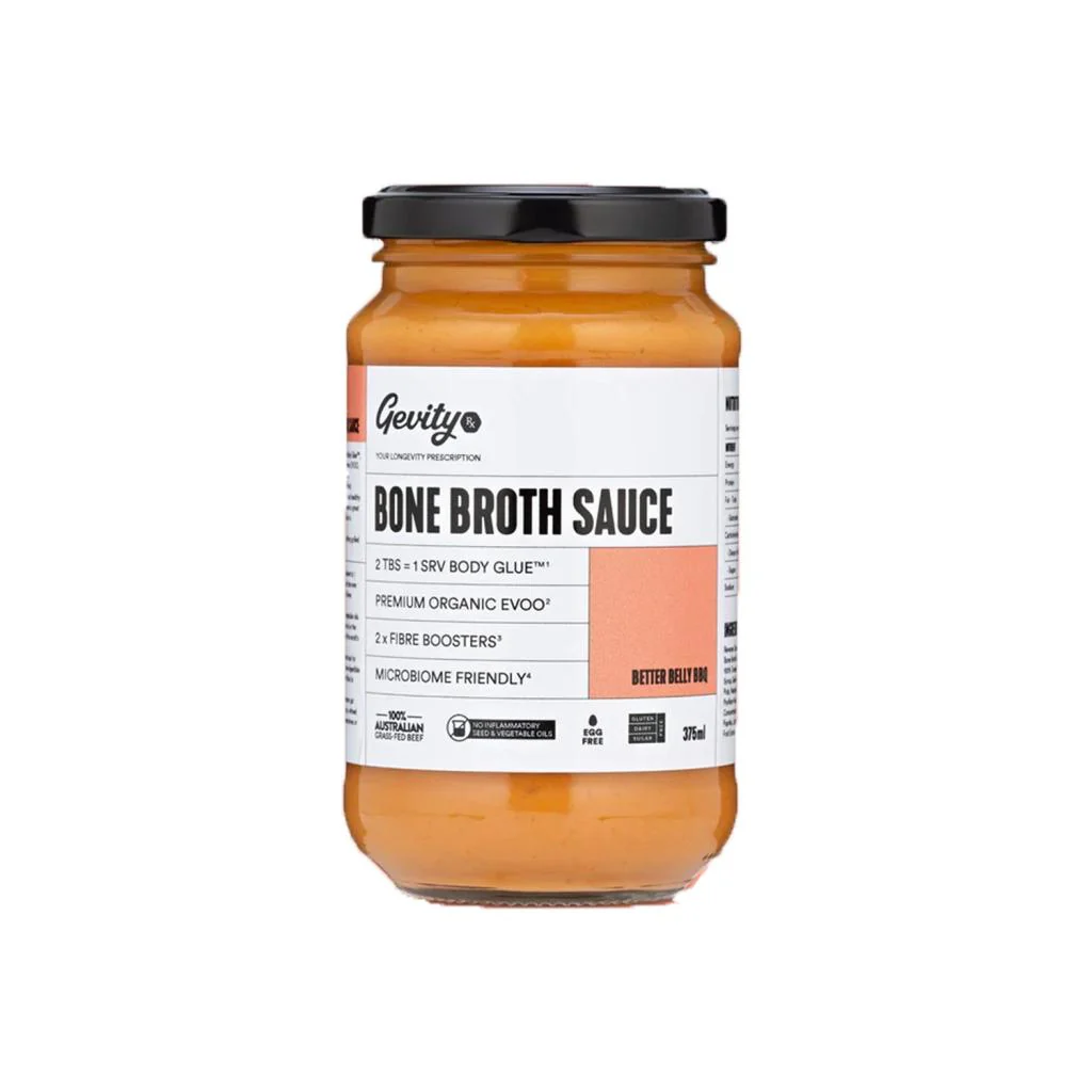 Bone Broth Sauce Better Belly BBQ 375ml
