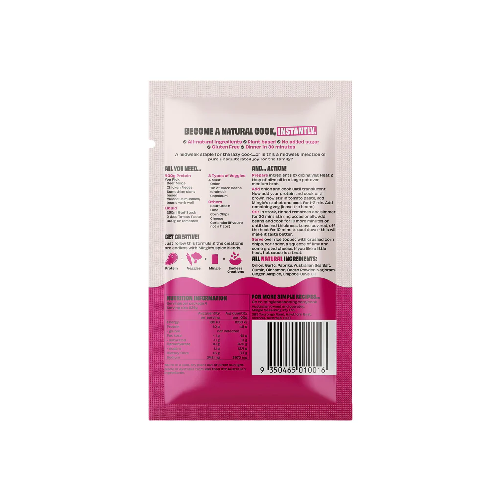 Chilli Con Carne Spice Blend 30g - Image 2
