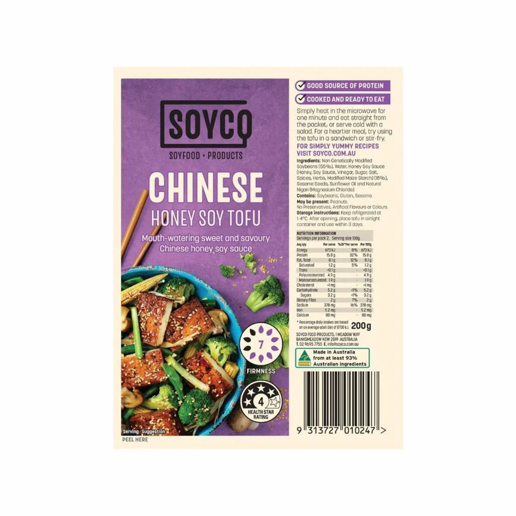 Chinese Honey Soy Tofu 200g