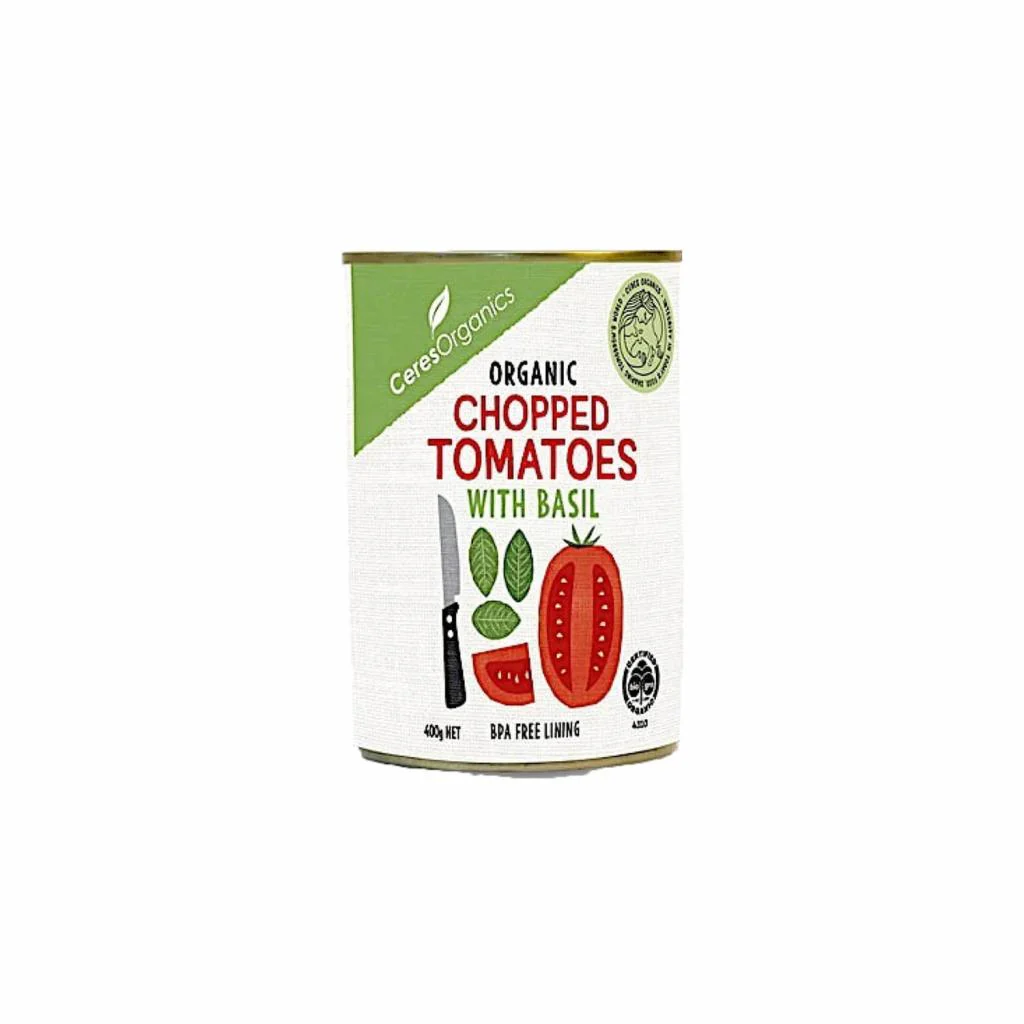 Chopped Tomatoes with Basil 400g