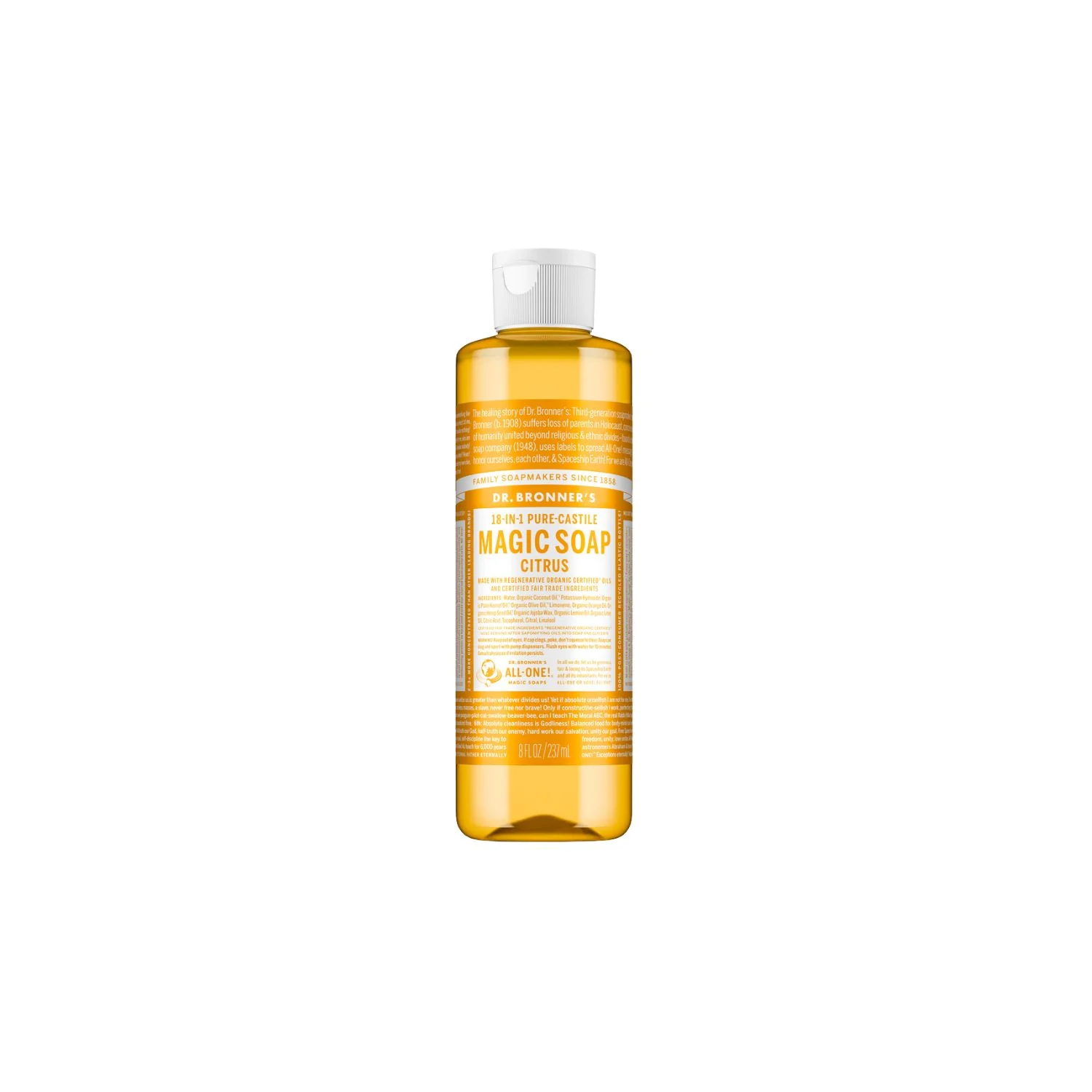 Pure Castile Magic Soap Citrus 237ml