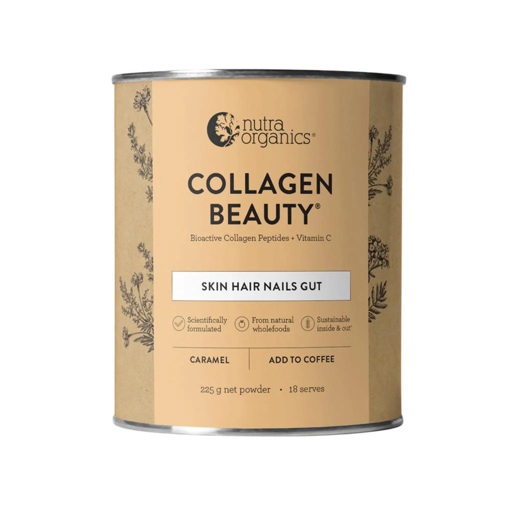 Collagen Beauty Skin Hair Nails Gut Caramel 225g