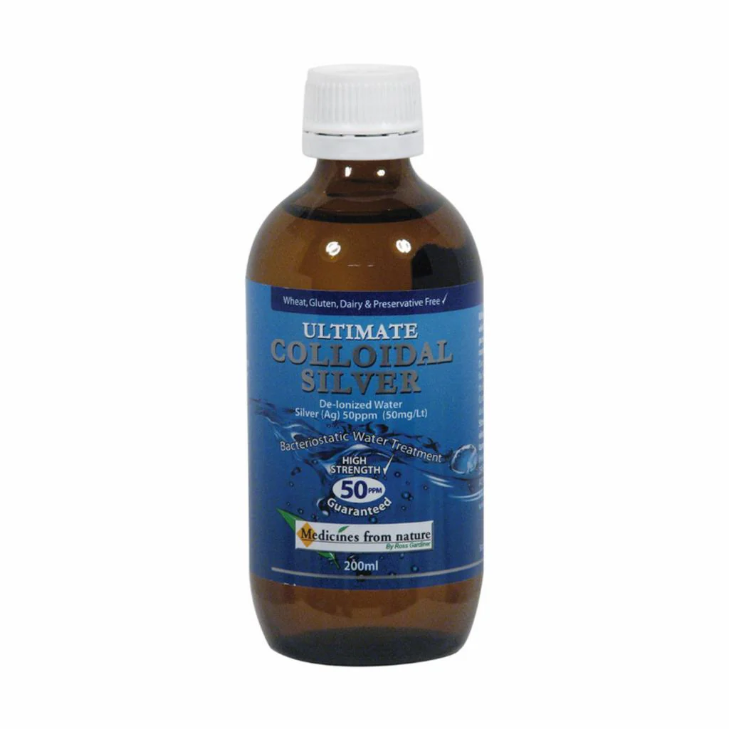Colloidal Silver 50ppm 200ml