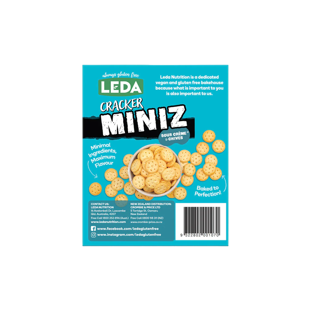 Cracker Miniz Sour Creme & Chives 150g - Image 2