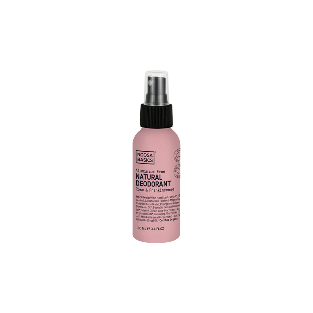Natural Deodorant Spray Rose & Frankincense 100ml