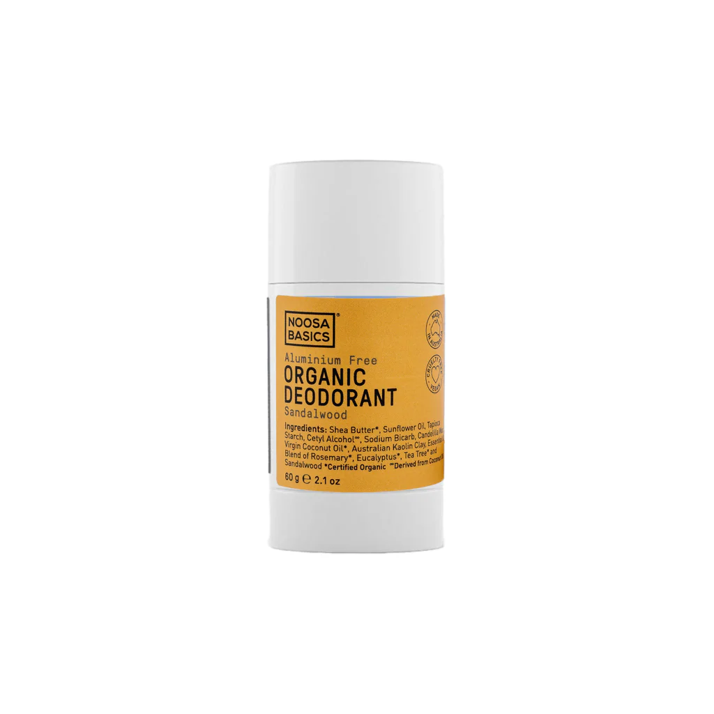 Organic Deodorant Stick Sandalwood 60g