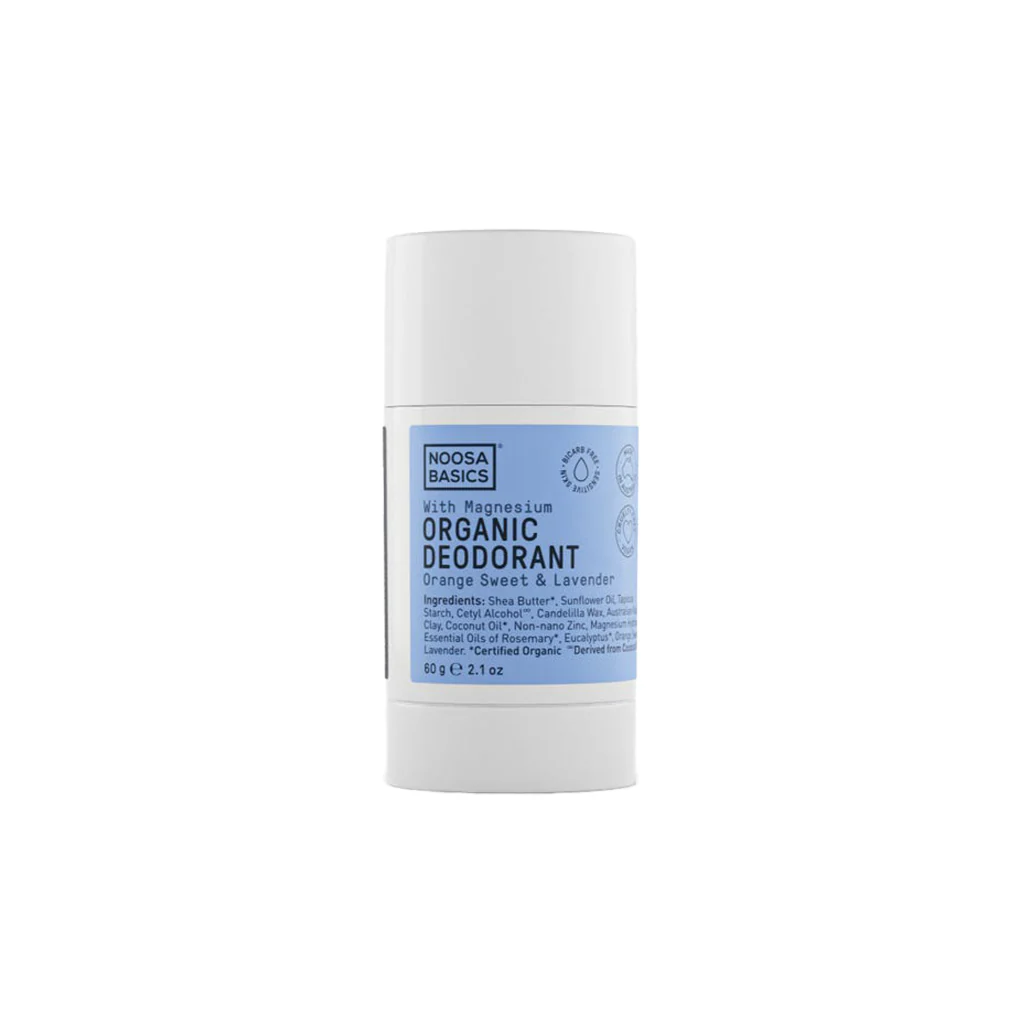 Organic Deodorant Stick Orange Sweet & Lavender 60g