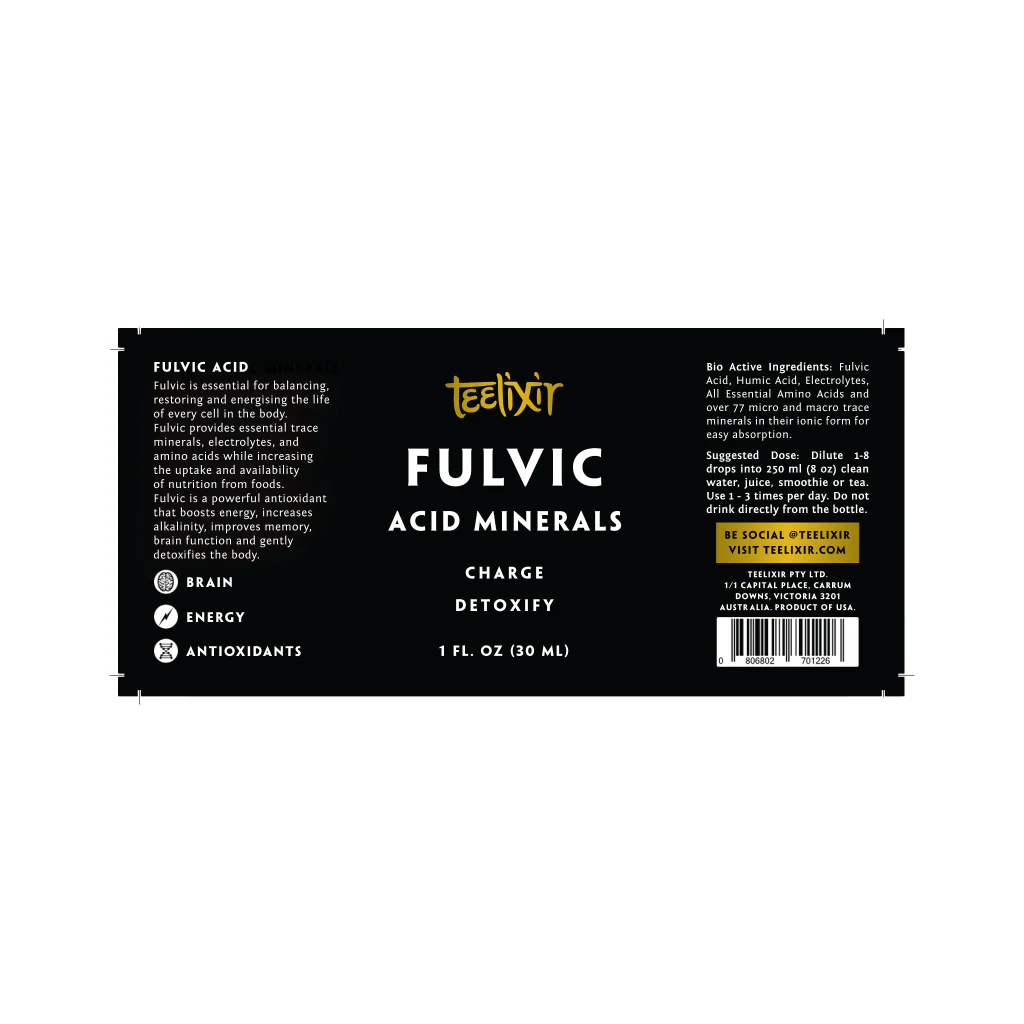 Fulvic Acid Minerals 30ml - Image 3