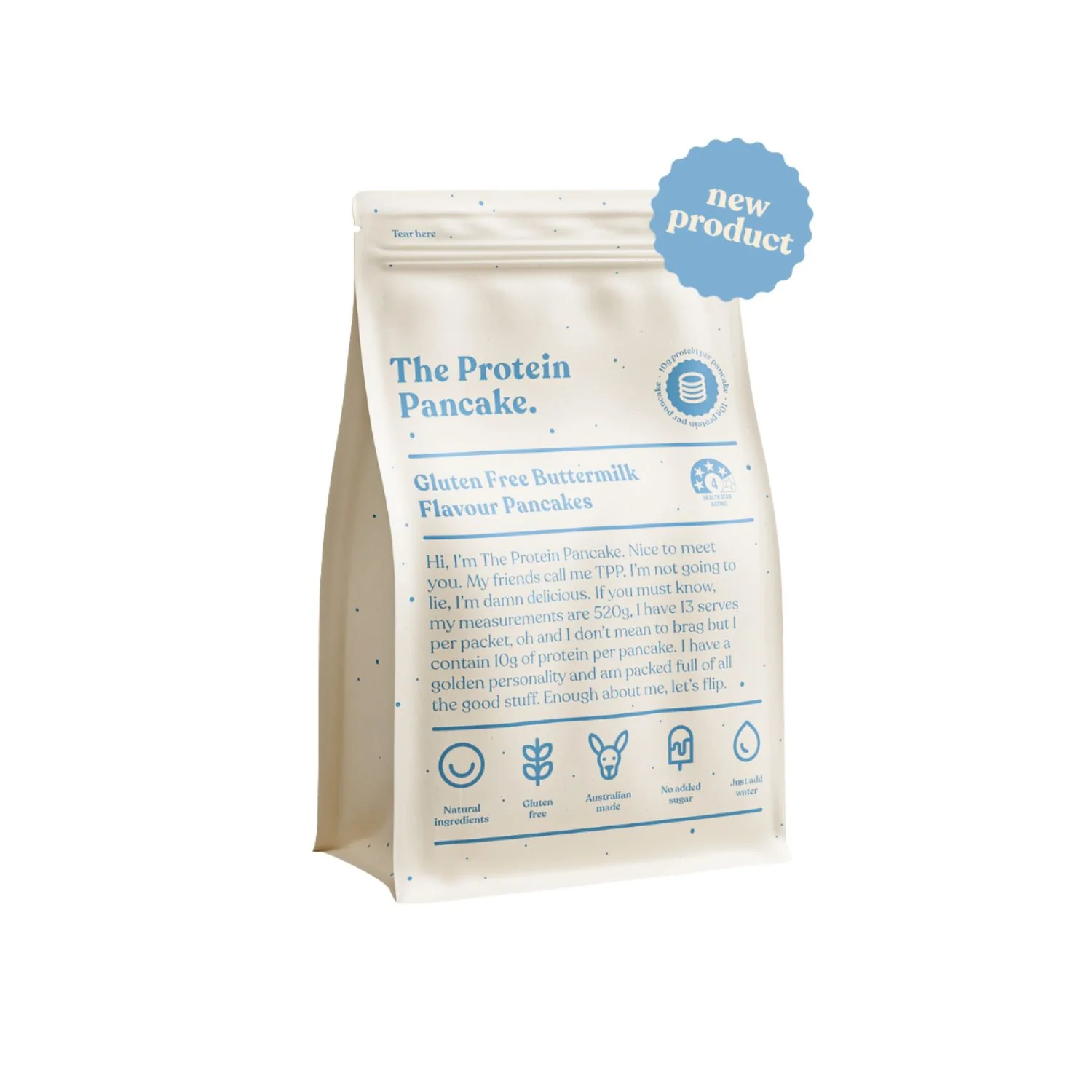 GF Buttermilk Protein Pancake Mix 320g