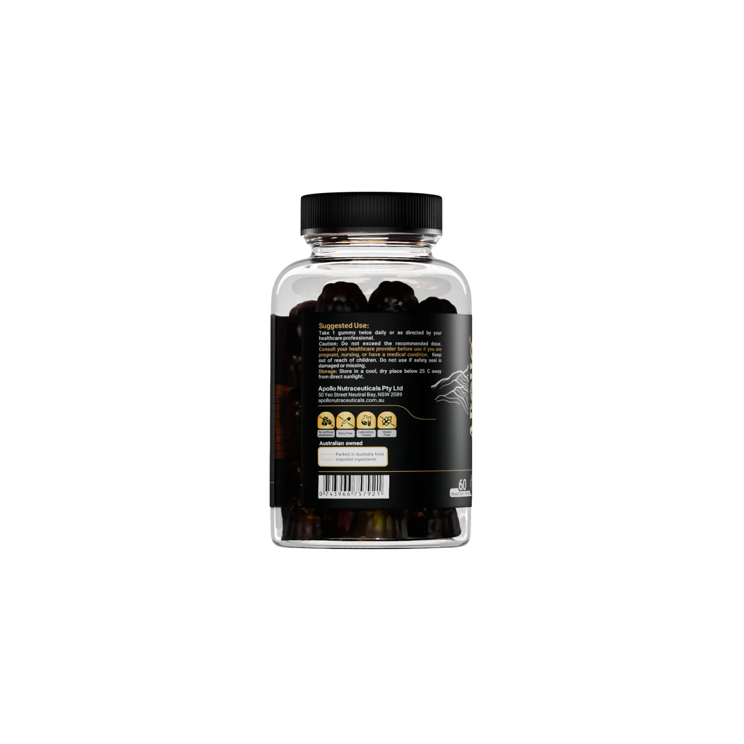Himalayan Shilajit Gummies 60s - Image 2