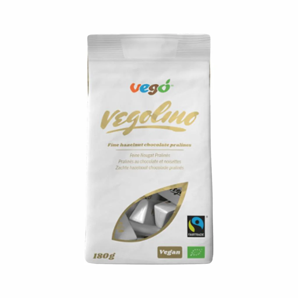 Vegolino Hazelnut Chocolate Pralines 180g