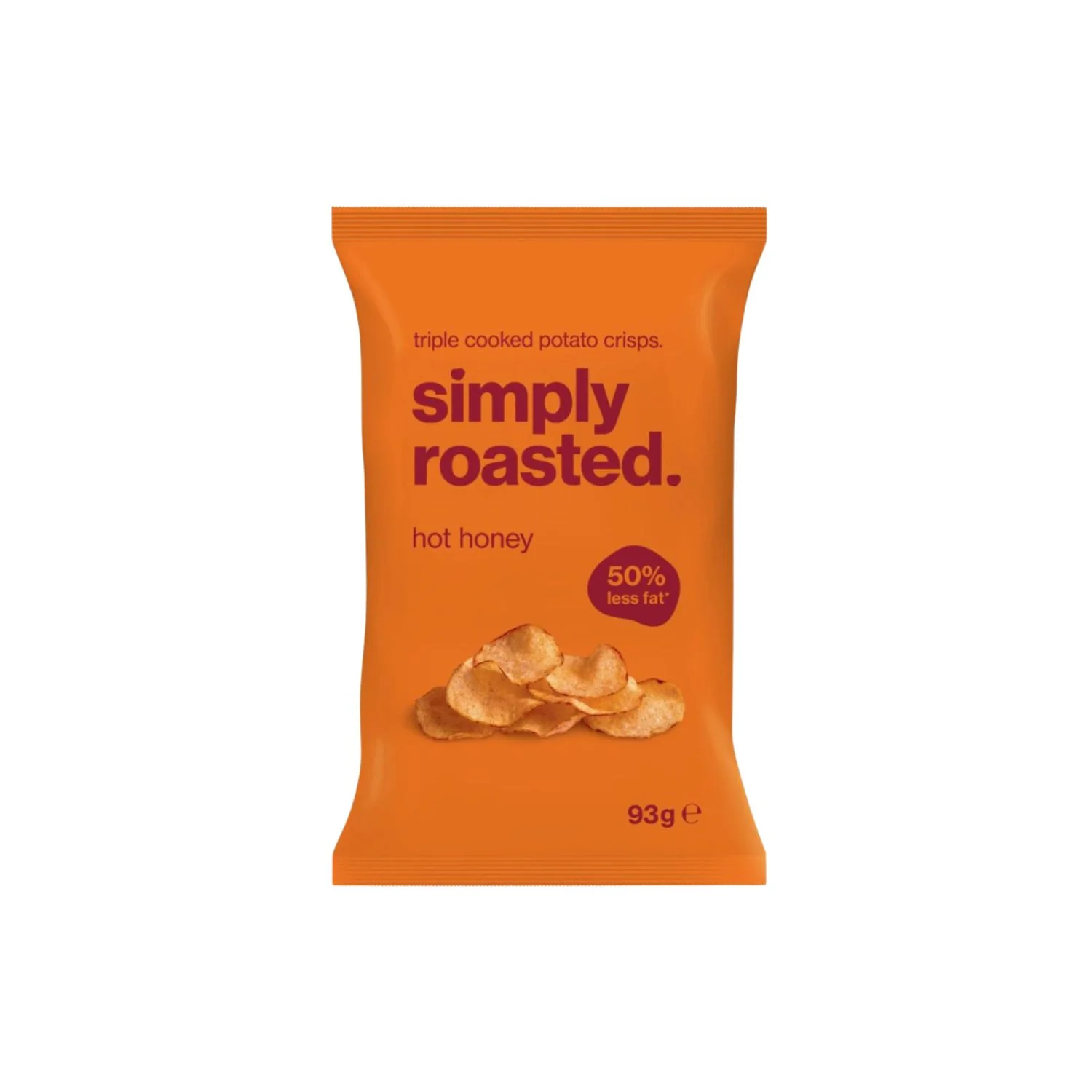 Hot Honey Potato Crisps 93g