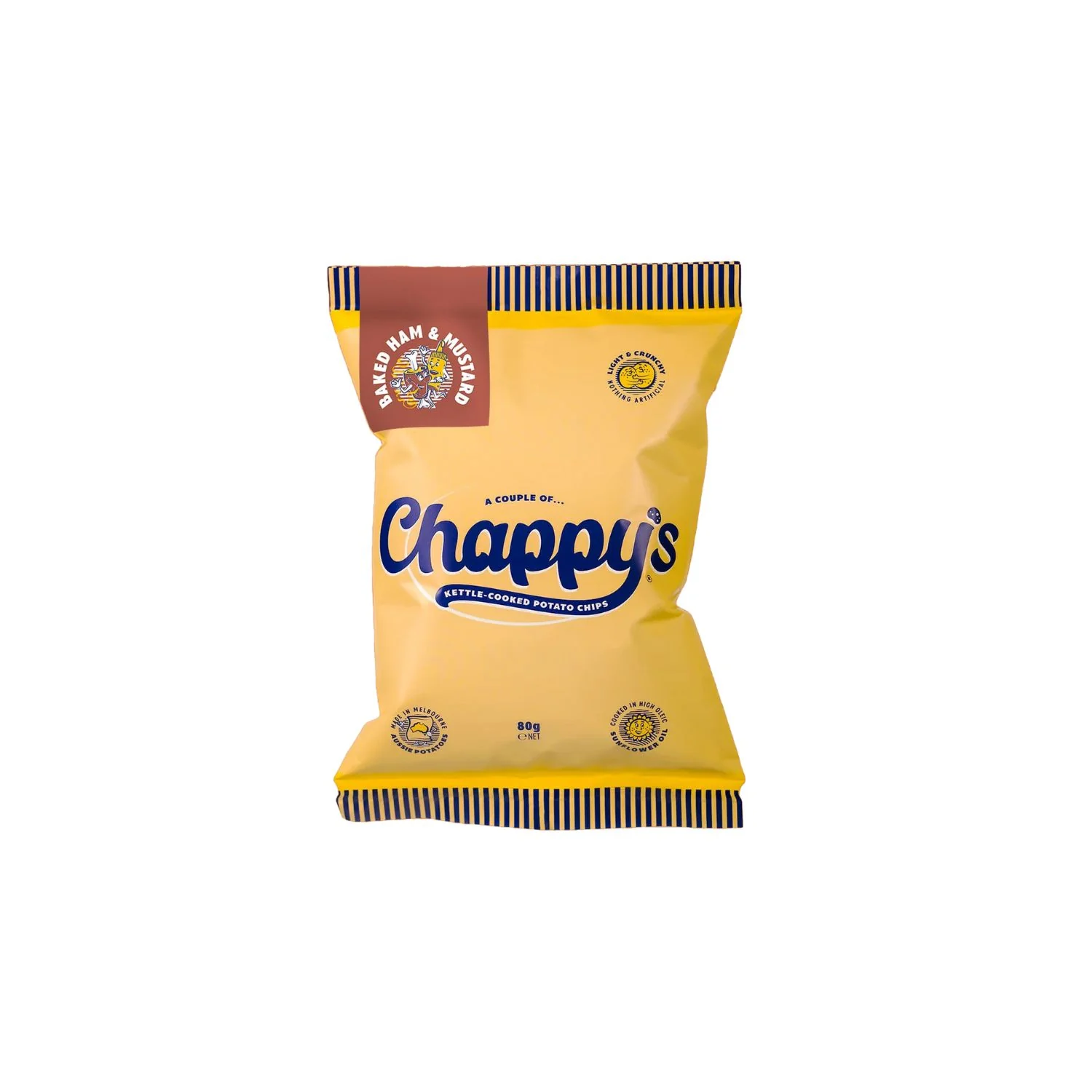 Kettle Chips Ham & Mustard 80g