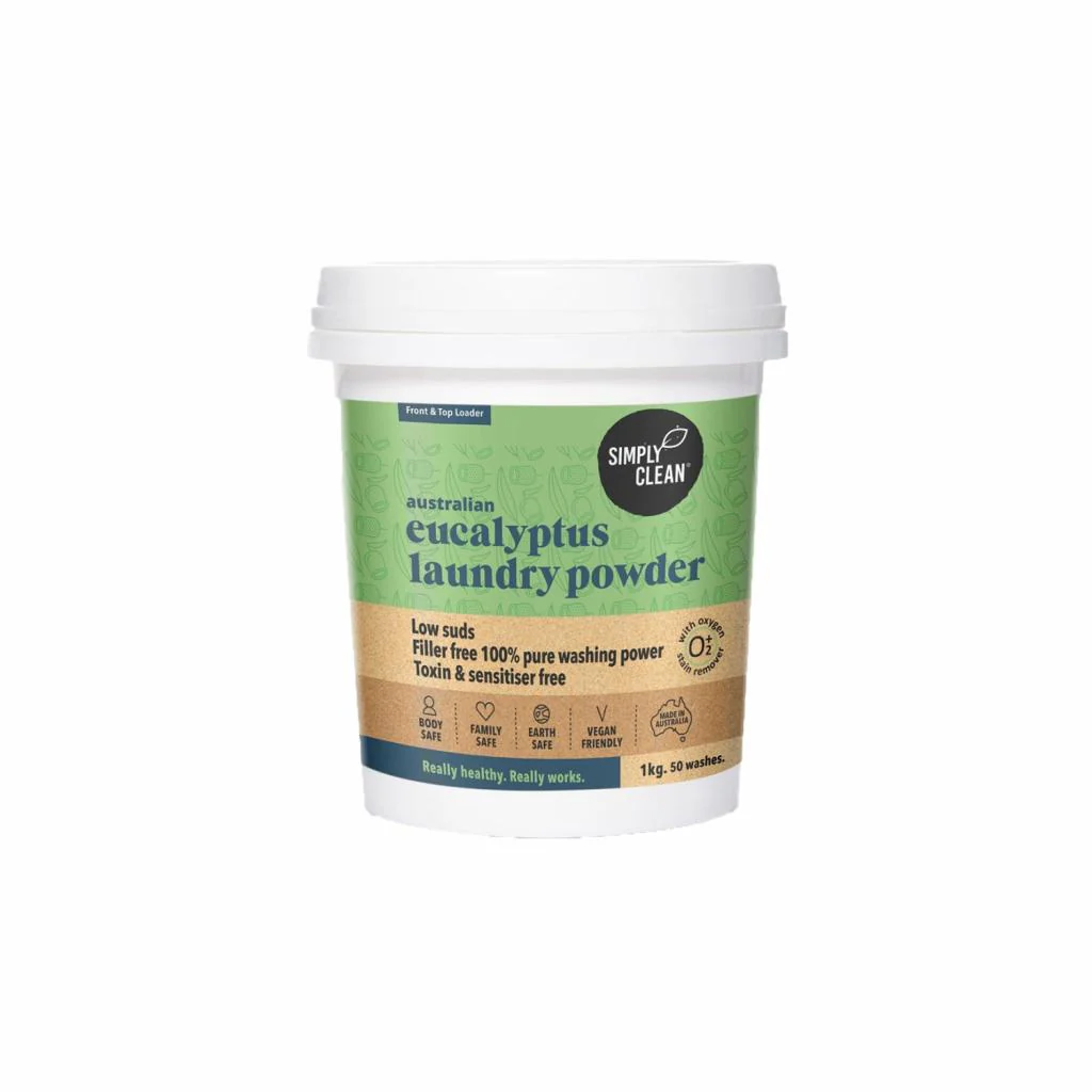 Laundry Powder Top & Front Loader Eucalyptus 1kg