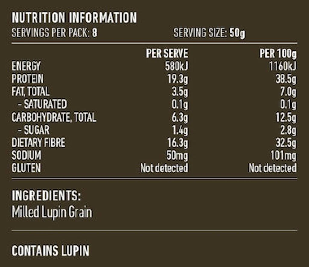 Lupin Flour 400g - Image 2