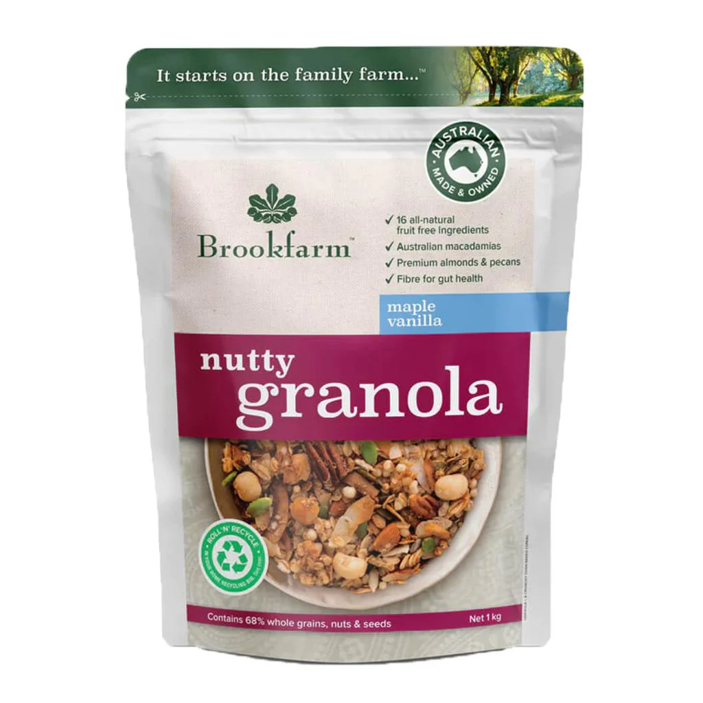 Maple Vanilla Nutty Granola 1kg