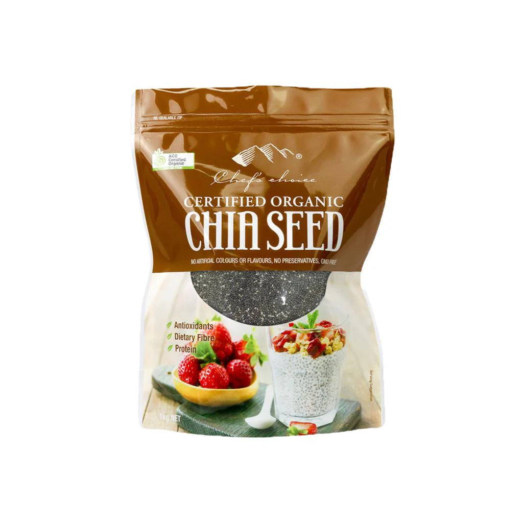 Organic Black Chia Seed 1kg