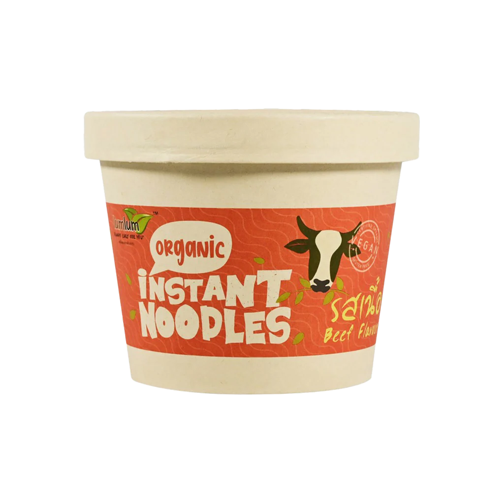 Organic Instant Noodles Beef 75g