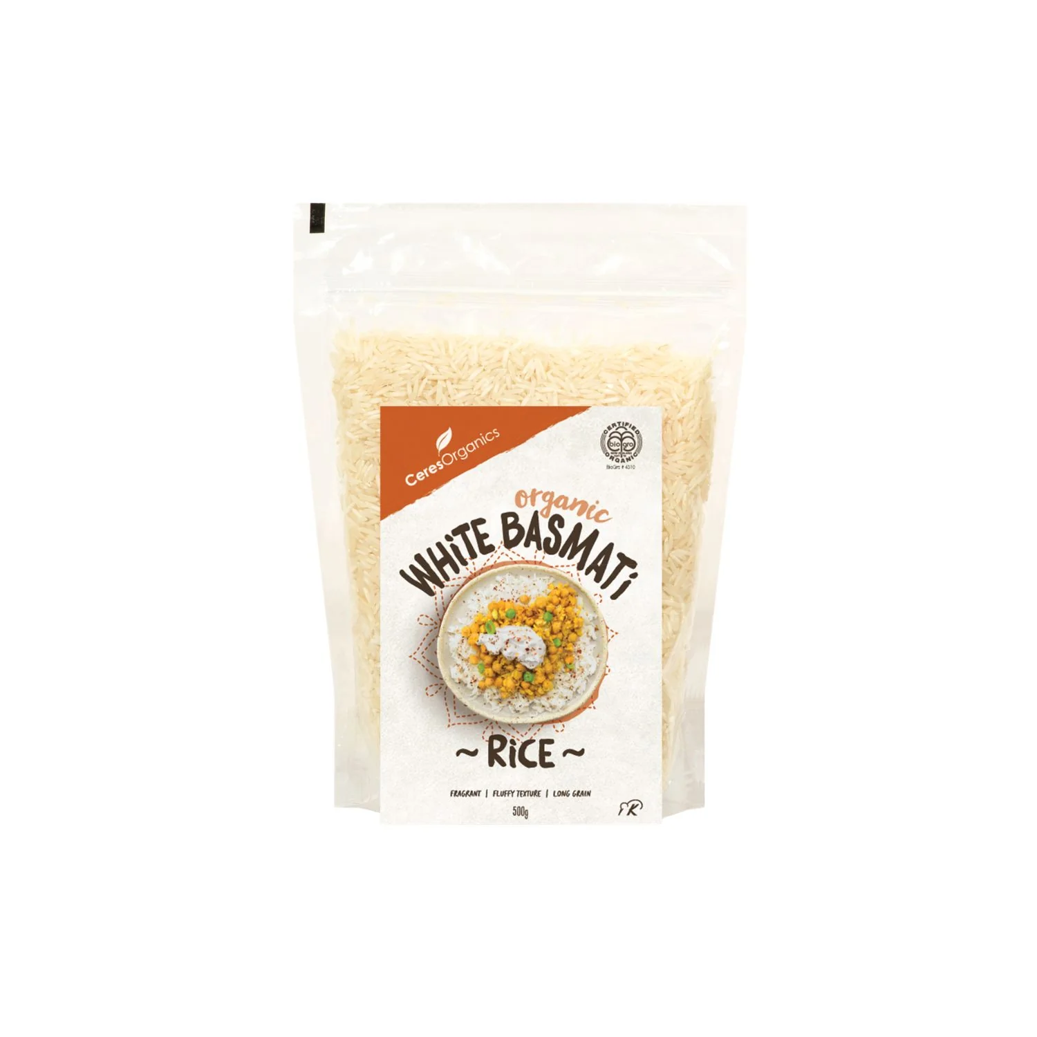 Organic White Basmati Rice 500g