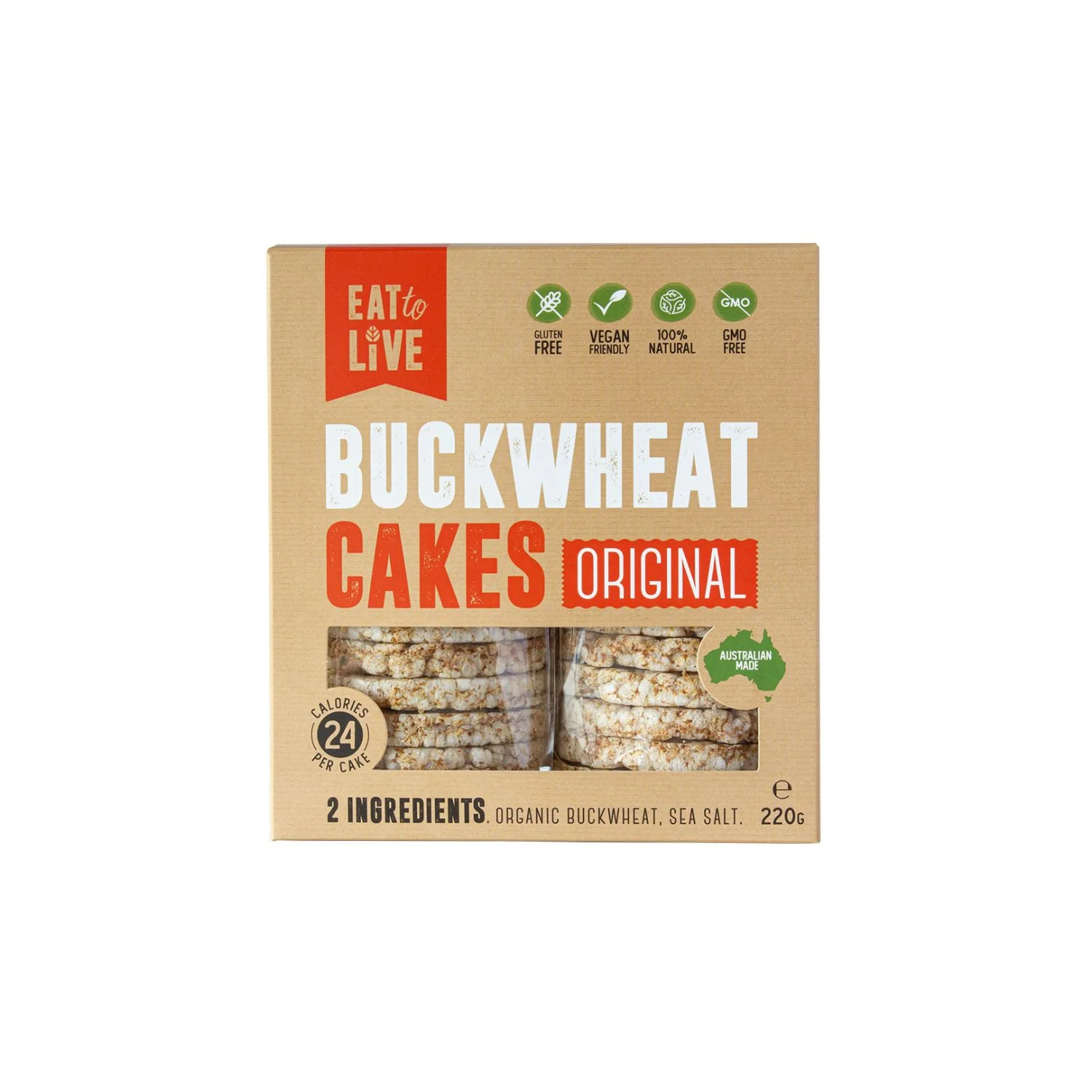 Original Buckwheat Cakes 200g