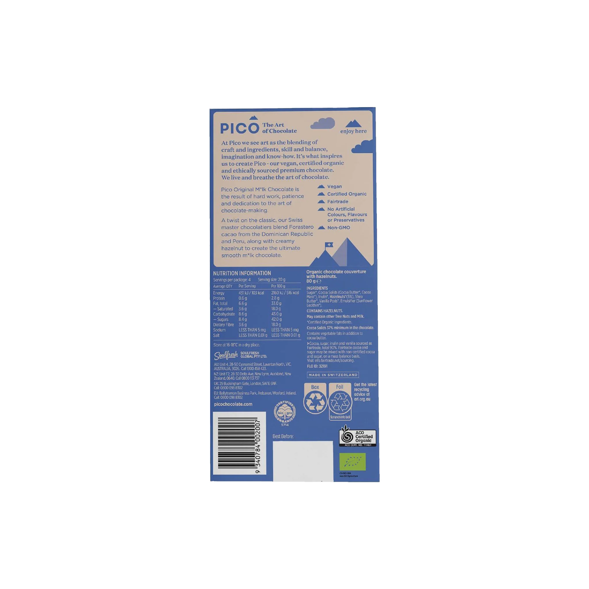 Original M*lk Chocolate 80g - Image 2