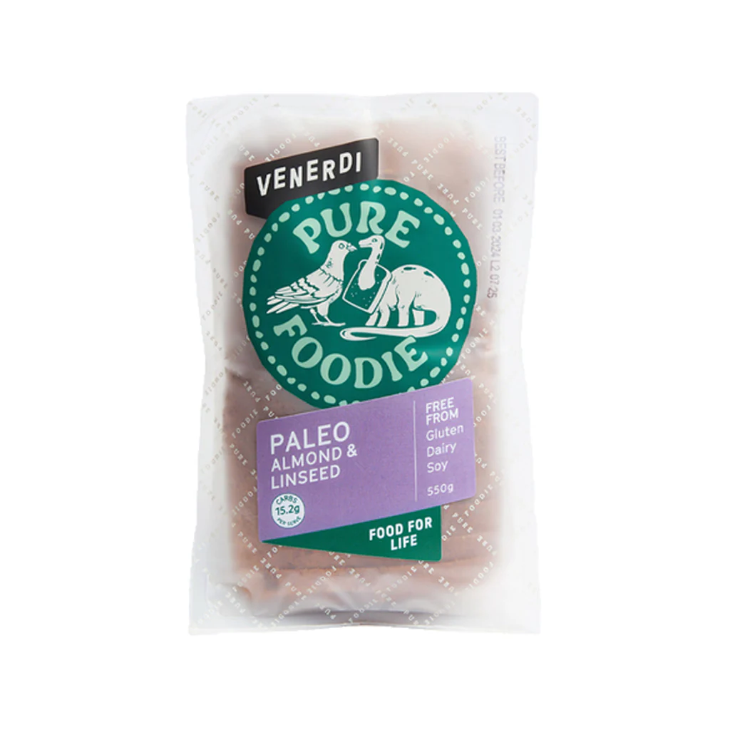 Paleo Almond & Linseed Bread 550g