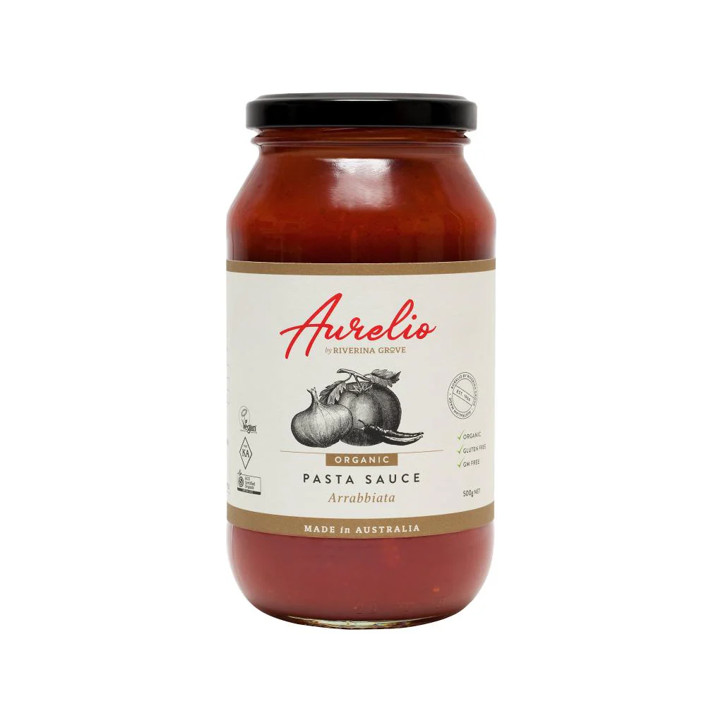 Organic Arrabbiata Pasta Sauce 500g