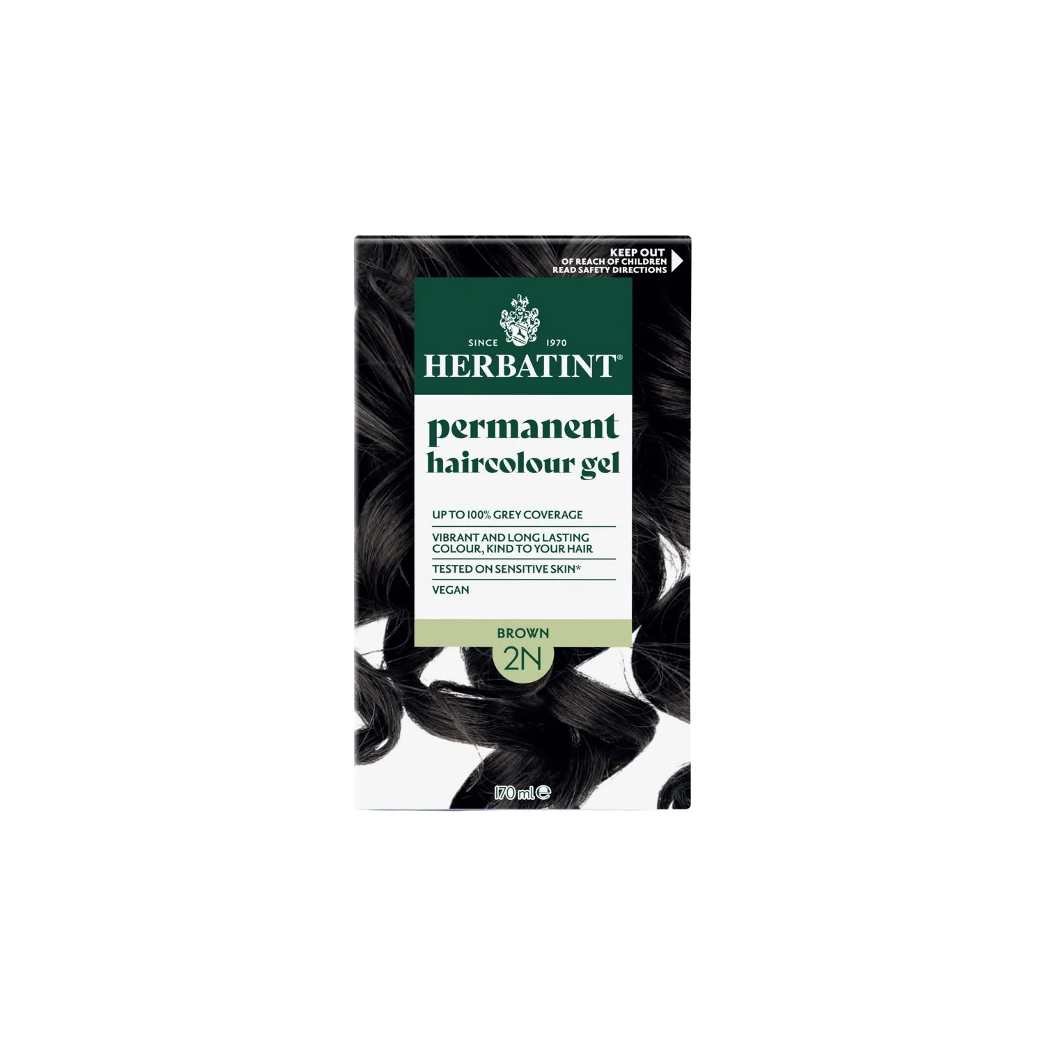 Permanent Hair Colour 2N Brown 150ml