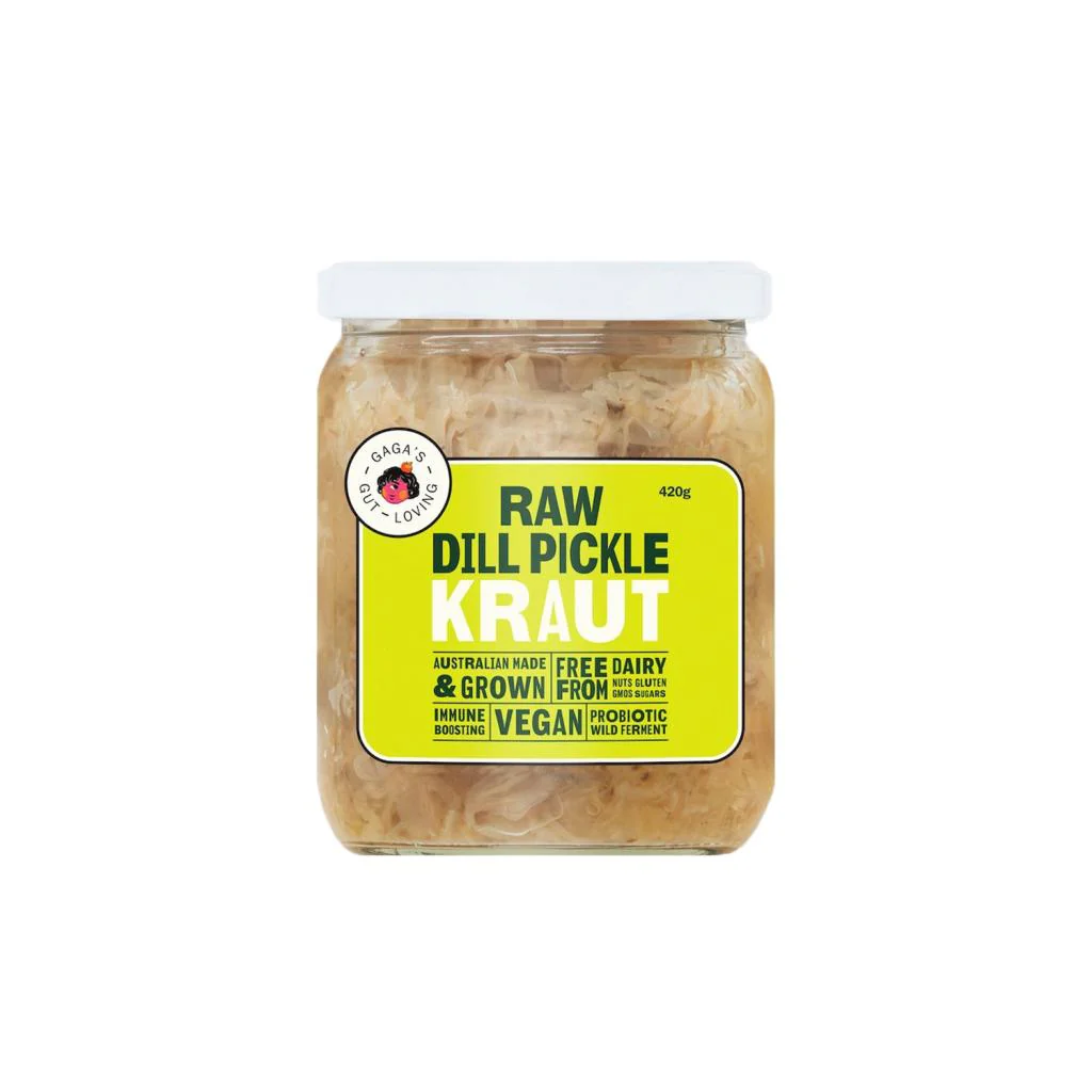 Raw Dill Pickle Kraut 420g