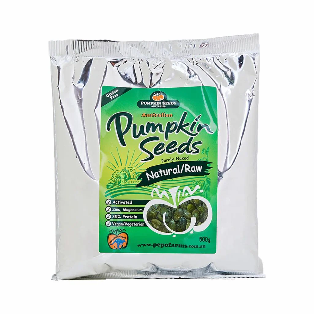 Natural Raw Pumpkin Seeds 500g