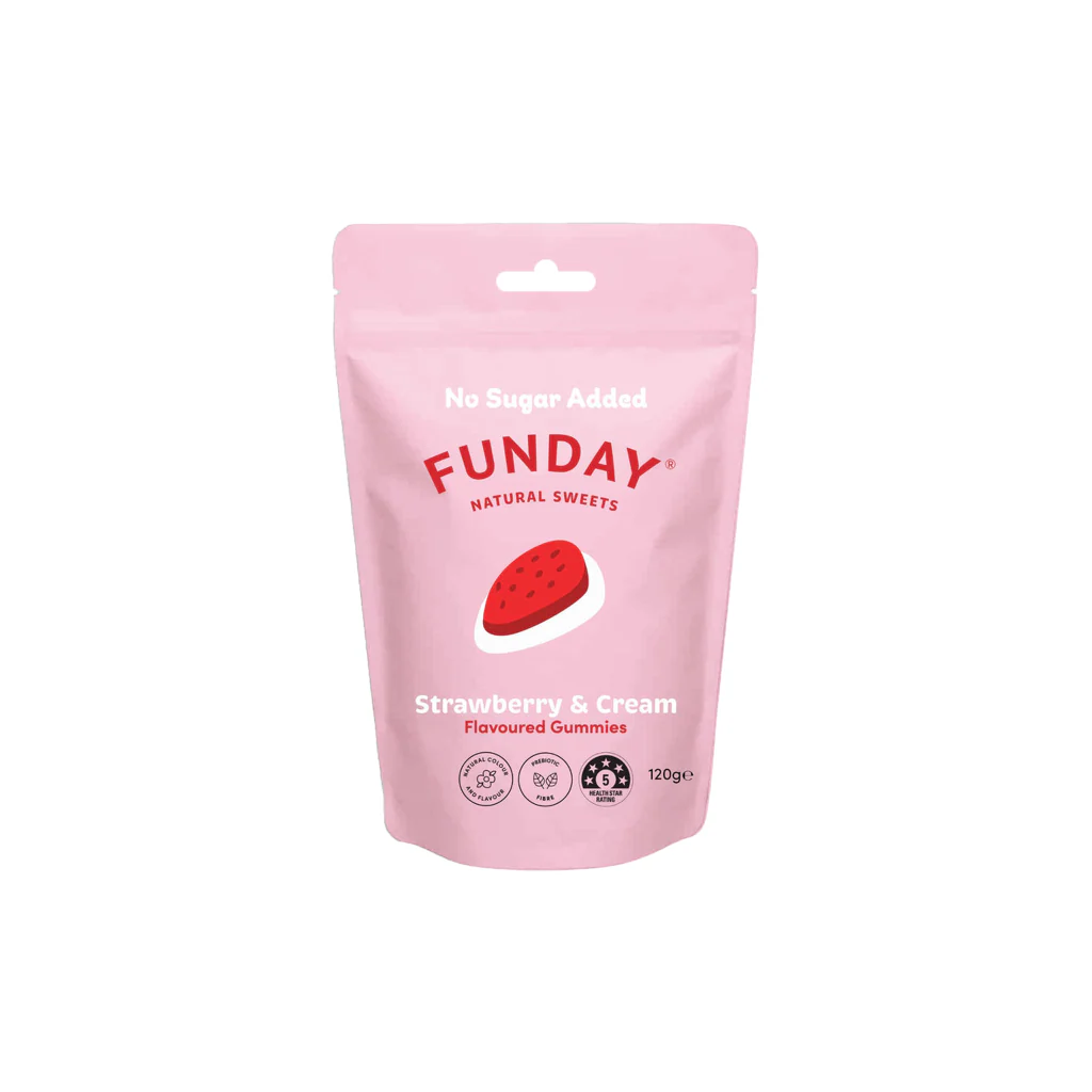 Strawberry & Cream 120g