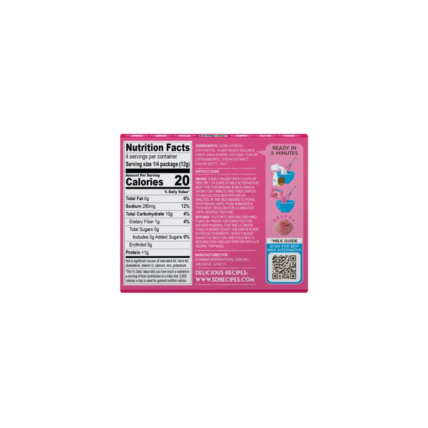 Strawberry Pudding 48g - Image 2