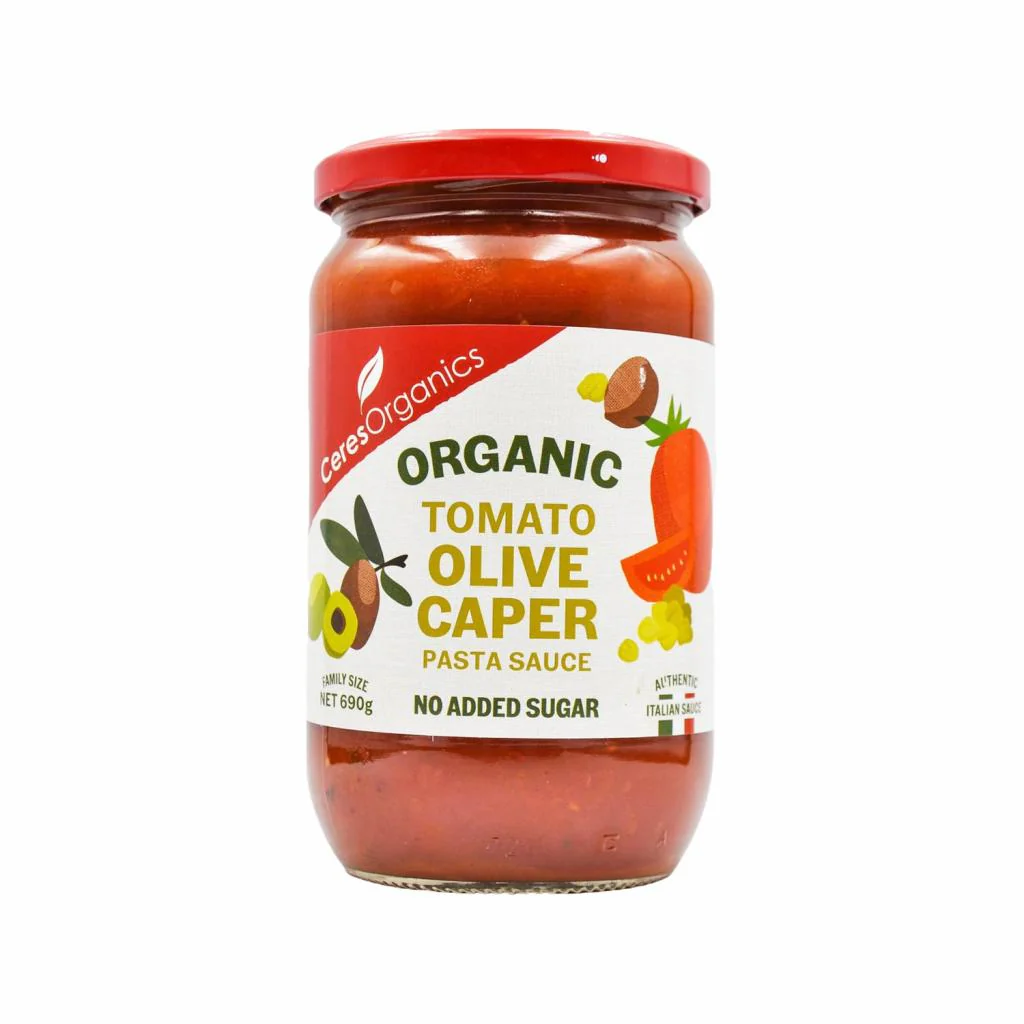 Tomato, Olive, Caper Pasta Sauce 690g