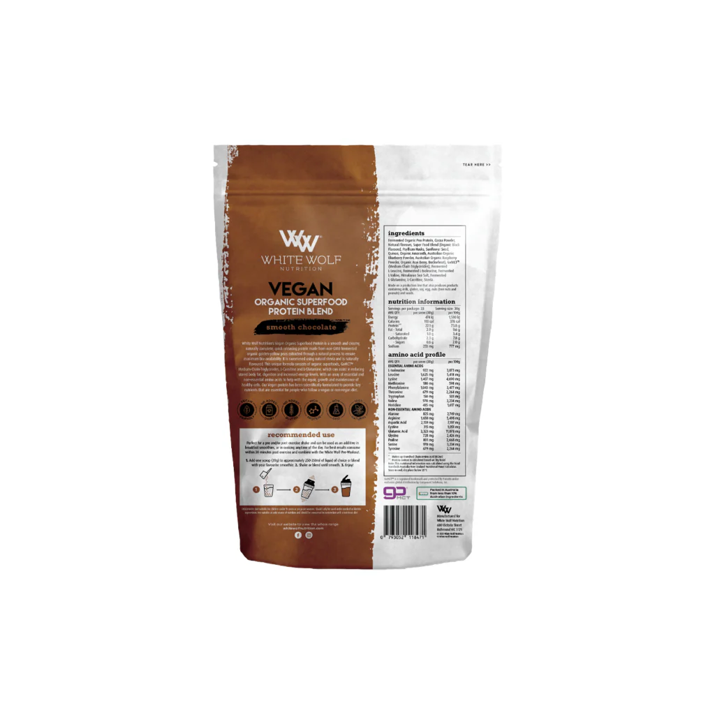 Vegan Pea Protein Smooth Chocolate 400g - Image 2